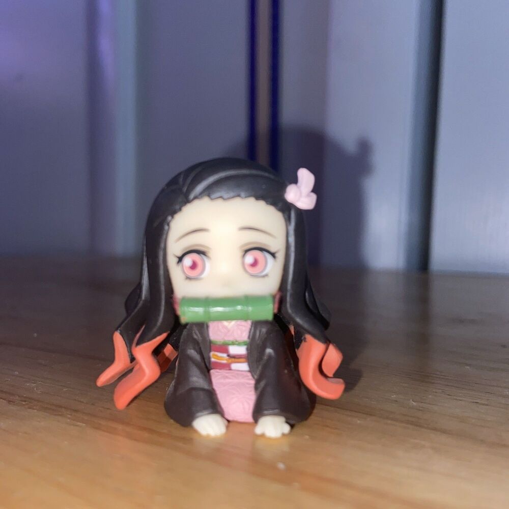 Demon Slayer Nezuko Kamado Bandai Narabundesu Gashapon Mini Chibi Figure